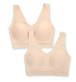 Chantelle Soft Stretch Padded Bra Top - 2 Pack 1001 -Wacoal Shop chantelle cha001 1001 cs2