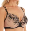 Chantelle Shadows 3 Part Plunge Underwire Bra 12A1 -Wacoal Shop chantelle cha001 12a1 gs