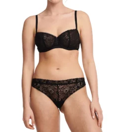Chantelle Day To Night Lace Unlined Demi Bra 15F5 -Wacoal Shop chantelle cha001 15f5 cs2
