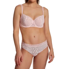 Chantelle Day To Night Lace Unlined Demi Bra 15F5 -Wacoal Shop chantelle cha001 15f5 cs3