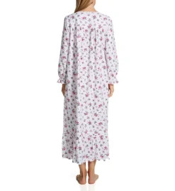 Eileen West Flannel Long Sleeve Ballet Nightgown 5025062 -Wacoal Shop eileen west eilw01 5025062 bs