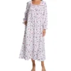 Eileen West Flannel Long Sleeve Ballet Nightgown 5025062 -Wacoal Shop eileen west eilw01 5025062 gs
