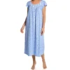 Eileen West 100% Cotton Jersey Knit Cap Sleeve Long Gown 5226608 -Wacoal Shop eileen west eilw01 5226608 gs