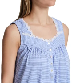 Eileen West Cotton Knit Sleeveless Short Chemise 5320083 -Wacoal Shop eileen west eilw01 5320083 cs2