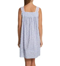 Eileen West 100% Cotton Woven Lawn Sleeveless Short Chemise 5325088 -Wacoal Shop eileen west eilw01 5325088 bs