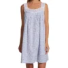 Eileen West 100% Cotton Woven Lawn Sleeveless Short Chemise 5325088 -Wacoal Shop eileen west eilw01 5325088 gs