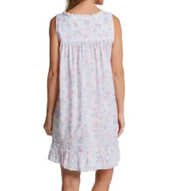 Eileen West 100% Cotton Woven Lawn Sleeveless Short Chemise 5325094 -Wacoal Shop eileen west eilw01 5325094 bs