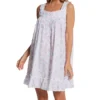 Eileen West 100% Cotton Woven Lawn Sleeveless Short Chemise 5325094 -Wacoal Shop eileen west eilw01 5325094 gs