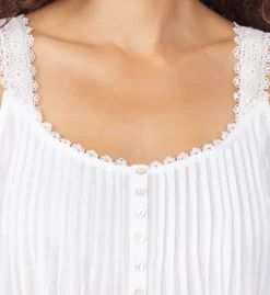 Eileen West 100% Cotton Sleeveless Stripe Ballet Gown 5520079 -Wacoal Shop eileen west eilw01 5520079 cs1