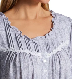 Eileen West Modal Long Sleeve Waltz Nightgown 5525051 -Wacoal Shop eileen west eilw01 5525051 cs1