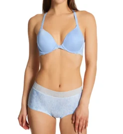 Maidenform One Fab Fit Extra Coverage Lace T-Back Bra 7112 -Wacoal Shop maidenform mai001 7112 cs3