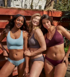 Maidenform Pure Comfort Feel Good Seamless Side Brami DM2302 -Wacoal Shop maidenform mai001 dm2302 cs2