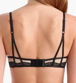 Maidenform Love The Lift Push Up & In Satin And Lace Demi Bra DM9900S -Wacoal Shop maidenform mai001 dm9900s bs