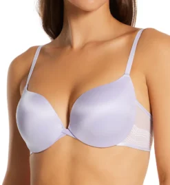 Maidenform Love The Lift Push Up & In Satin And Lace Demi Bra DM9900S