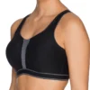 Prima Donna The Sweater Underwire Padded Sports Bra 6000116 -Wacoal Shop prima donna prd01 6000116 gs