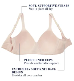 Vanity Fair Beyond Comfort Full Figure Wirefree Bra 71282 -Wacoal Shop vanity fair vf001 71282 cs6