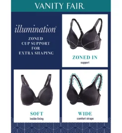 Vanity Fair Illumination Full Figure Underwire Bra 76338 -Wacoal Shop vanity fair vf001 76338 cs6