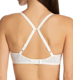 Wacoal Halo Lace Molded Underwire Bra With J-Hook 851205 -Wacoal Shop wacoal wac001 851205 cs1