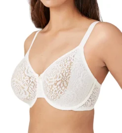 Wacoal Halo Lace Molded Underwire Bra With J-Hook 851205 -Wacoal Shop wacoal wac001 851205 cs4