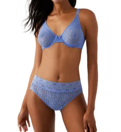 Wacoal Halo Lace Molded Underwire Bra With J-Hook 851205 -Wacoal Shop wacoal wac001 851205 cs6