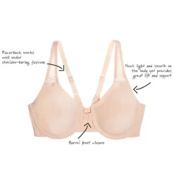 Wacoal Soft Embrace Front Close Underwire Bra 851311 -Wacoal Shop wacoal wac001 851311 cs3
